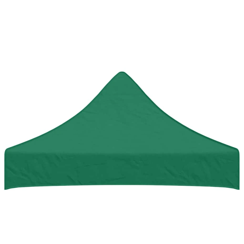 vidaXL dārza nojumes jumts, 2x2 m, zaļš, 270 g-m²