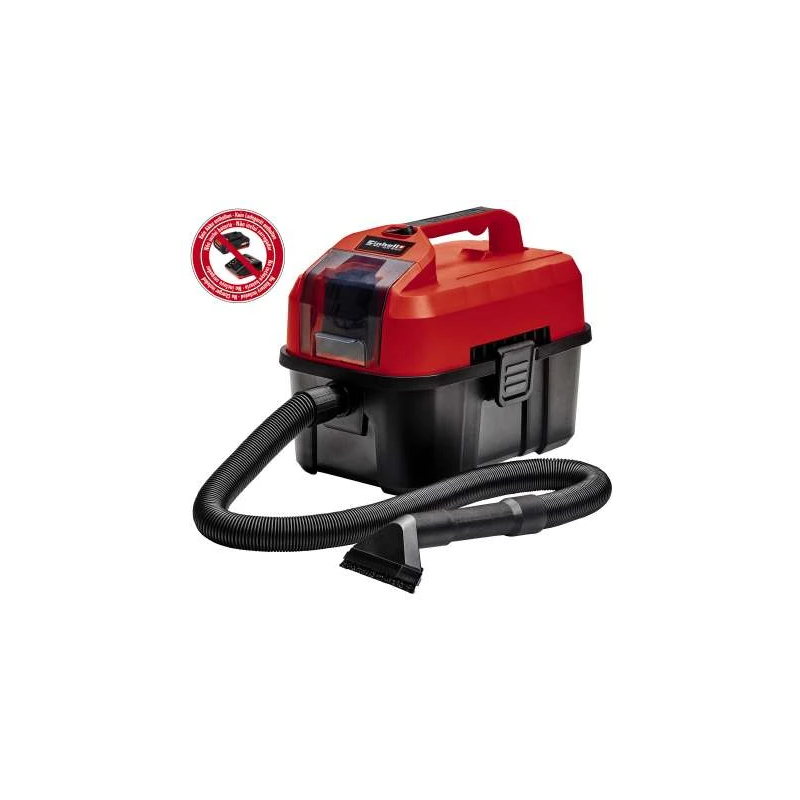 Akumulatora putekļu sūcējs TE-VC 18-10Li-Solo