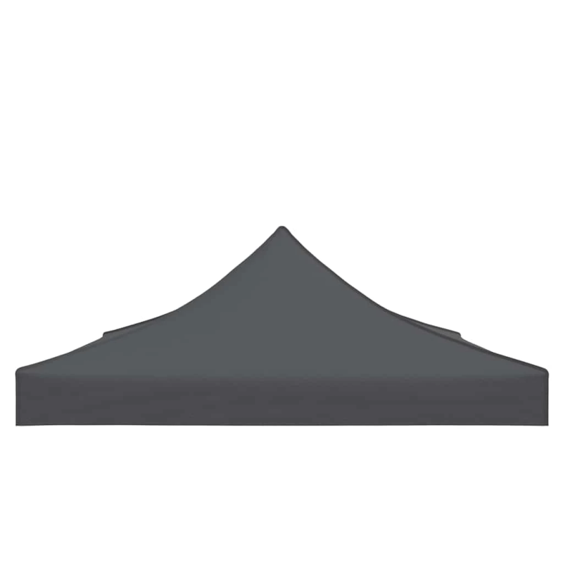 vidaXL dārza nojumes jumts, 4x3 m, antracītpelēks, 270 g-m²