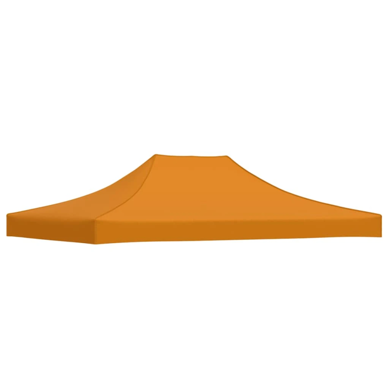 vidaXL dārza nojumes jumts, 4x3 m, oranžs, 270 g-m²