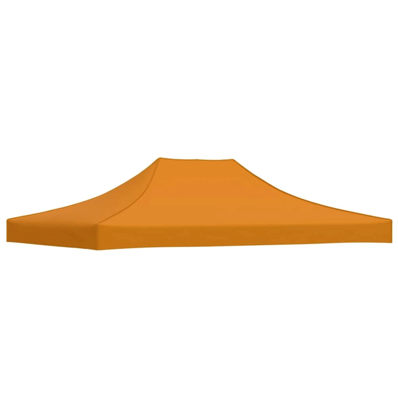 vidaXL dārza nojumes jumts, 4x3 m, oranžs, 270 g-m²