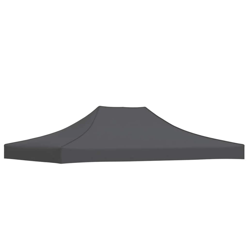vidaXL dārza nojumes jumts, 4,5x3 m, antracītpelēks, 270 g-m²