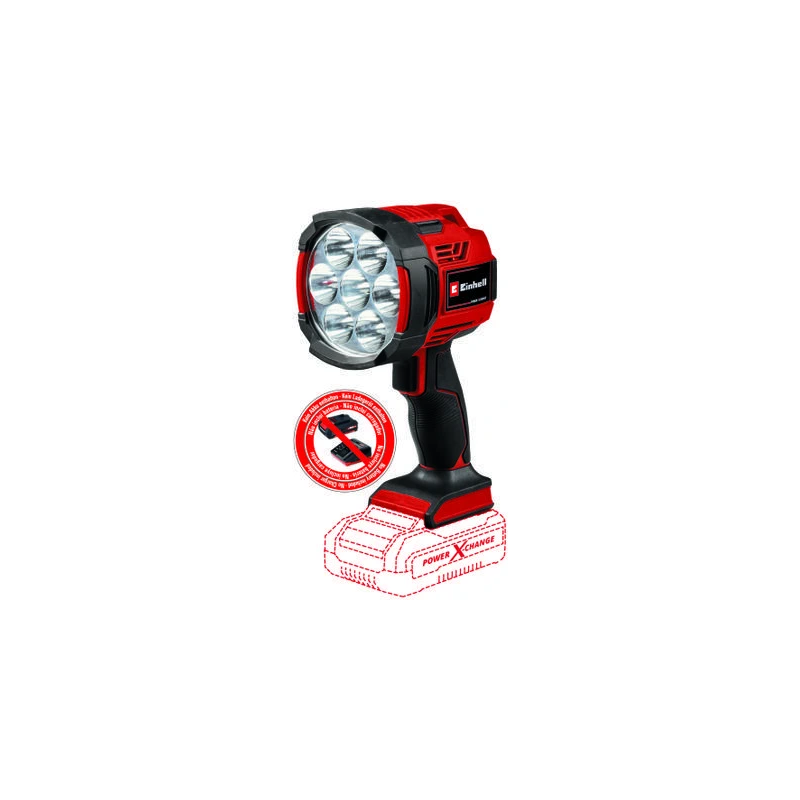 Akumulatora gaismeklis TE-CL 18-2500LiAC-Solo