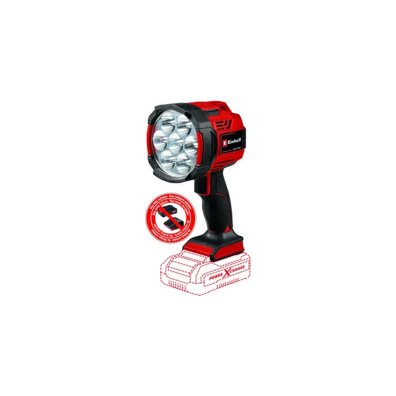 Akumulatora gaismeklis TE-CL 18-2500LiAC-Solo