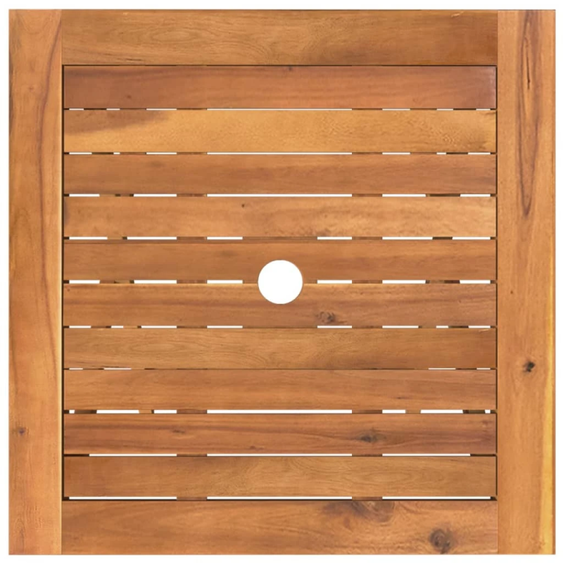 vidaXL 3-daļīgs dārza mēbeļu komplekts, saliekams, akācijas masīvkoks