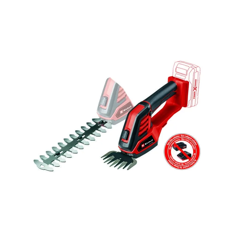 Akumulatora zāles-krūmu sķēres GE-CG 18-100Li-Solo