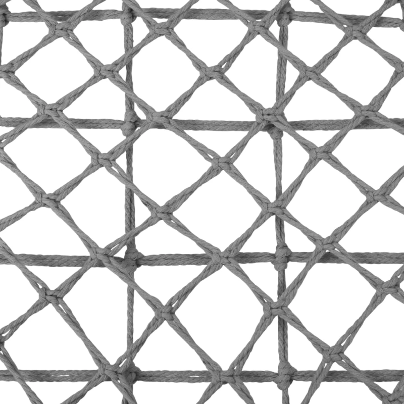 vidaXL piekarams šūpuļkrēsls, 80 cm, pelēks