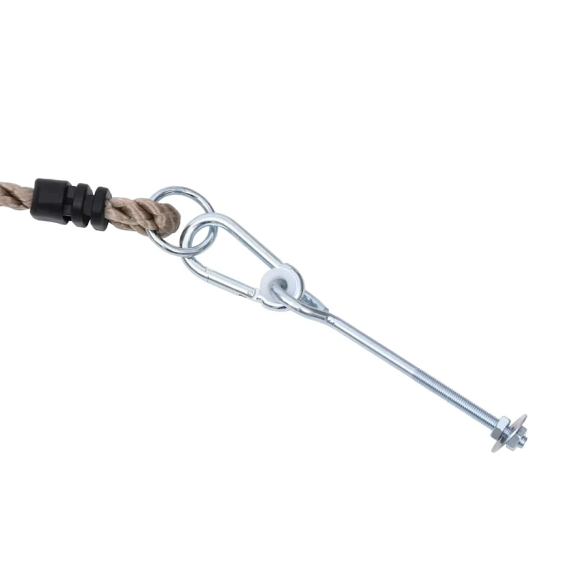 vidaXL kāpšanas sienas aizķeres ar virvi, 25 gab., daudzkrāsainas