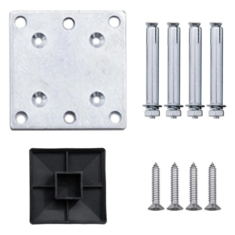 vidaXL žoga panelis, 175x146 cm, pelēks WPC