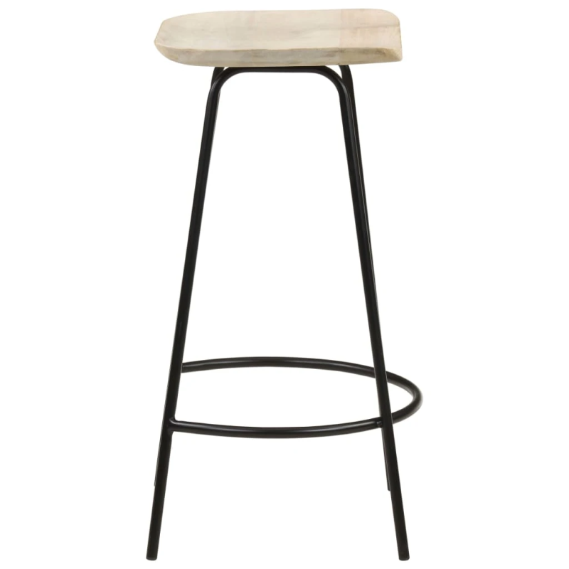 vidaXL bāra krēsli, 4 gab., mango masīvkoks