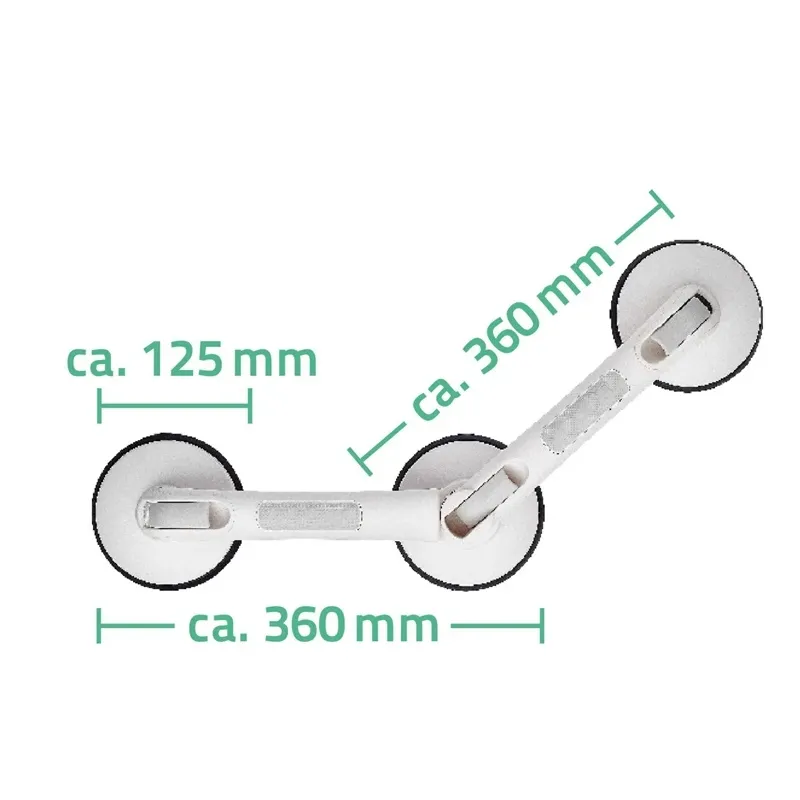 Rankena Ridder, 60 cm, balta sp.