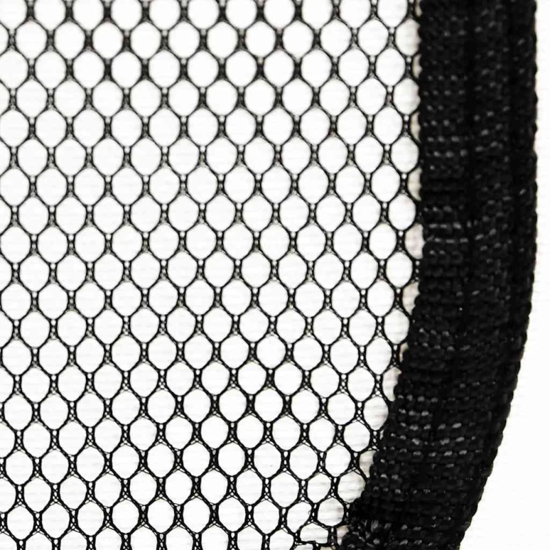 vidaXL saliekama suņu sētiņa, ar somu, melna, 90x90x58 cm