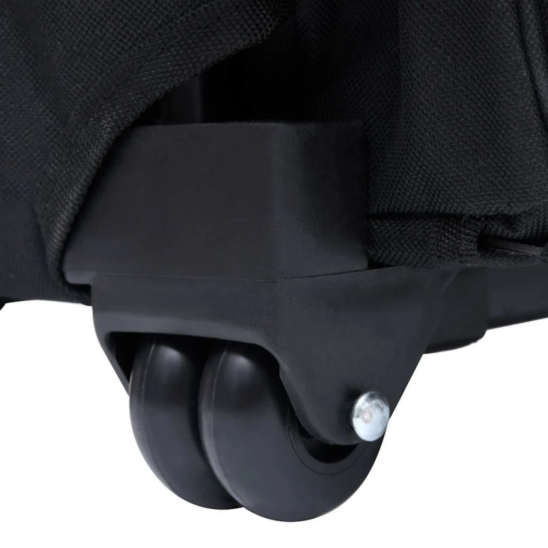 vidaXL mājdzīvnieku ratiņi, saliekami, daudzfunkcionāli, melni