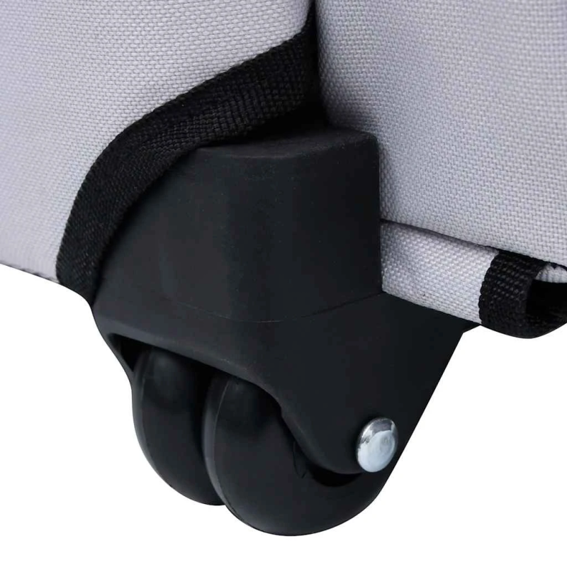 vidaXL mājdzīvnieku ratiņi, saliekami, daudzfunkcionāli, pelēki