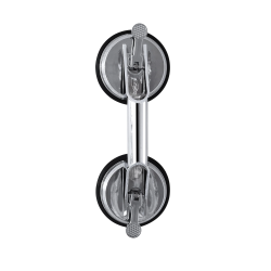 Rokturis atbalstam Jim ar 2 piesūcekņiem, hromēts