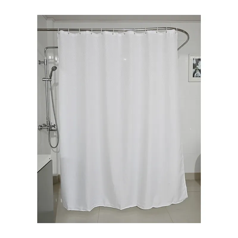 Dušas aizkars Ridder 4037301-00, balta, 200 cm x 180 cm