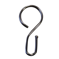 Āķi dušas aizkaru stieplei Traun, 16gb