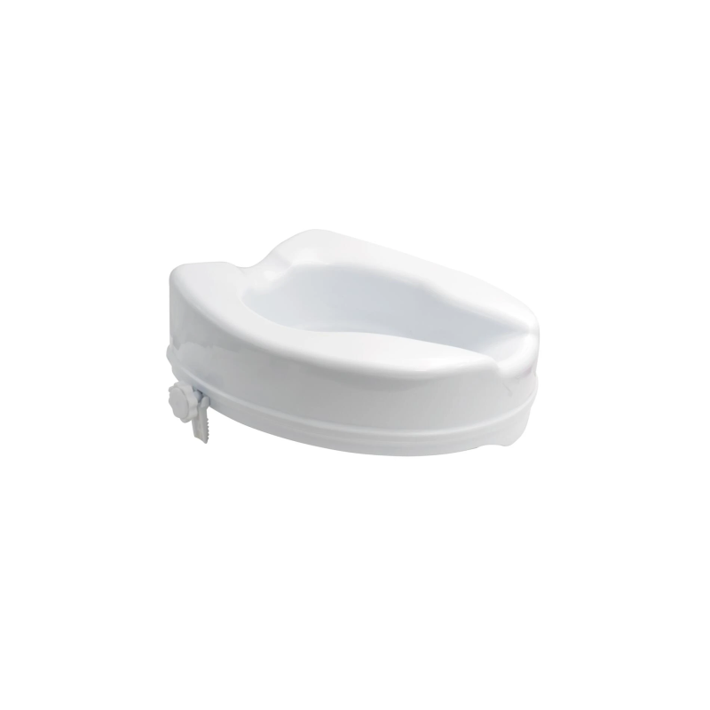 Tualetes poda sēdeklis ar paaugstinājumu līdz 10cm, bez vāka