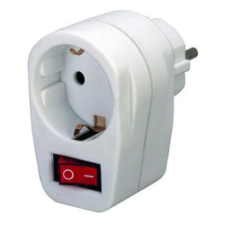 Kontaktdakša ar slēdzi un zemējumu