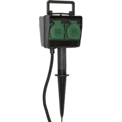 Удлинитель со штативом Brennenstuhl, 3 x 1,5 mm², 10 м, IP44, 4 розетки