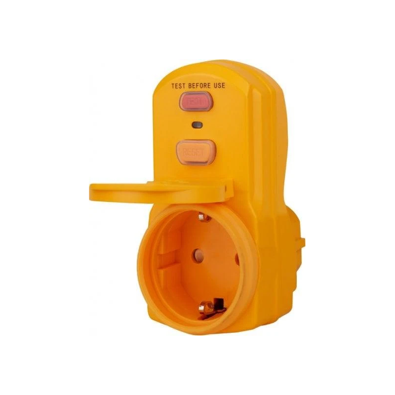 Kontaktligzga rcd 16a ip54 jordfelsbryta