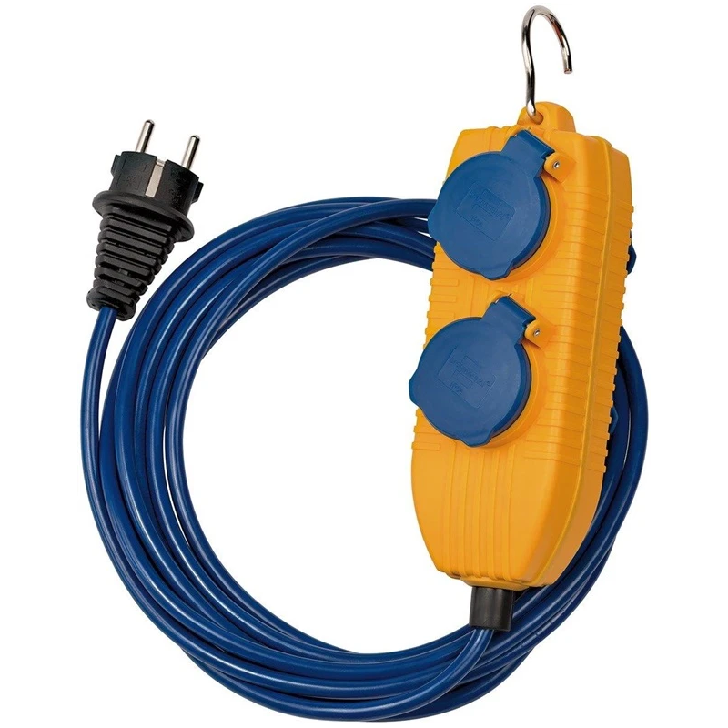 Mājsaimniecības pagarinātājs BRENNENSTUHL, 4 vietas, 5 m, IP54