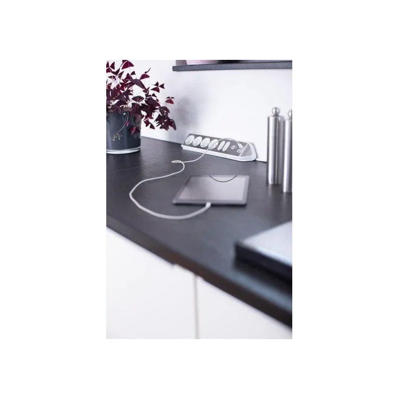 Pagarinātājs estilo kampinis 6gab 2usb