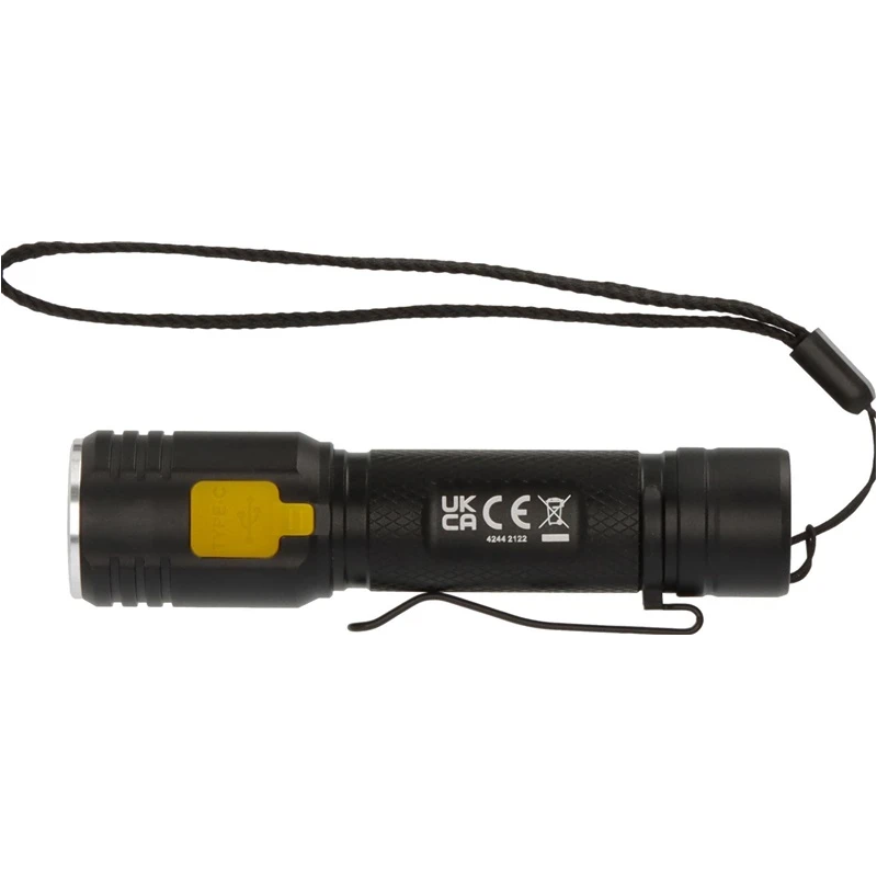 Rokas lukturis l.5w 400lm 860 ip44 18650