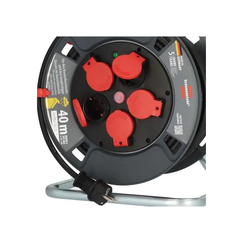 Reel 9231400101 ip44 40m 3x1.5 rn