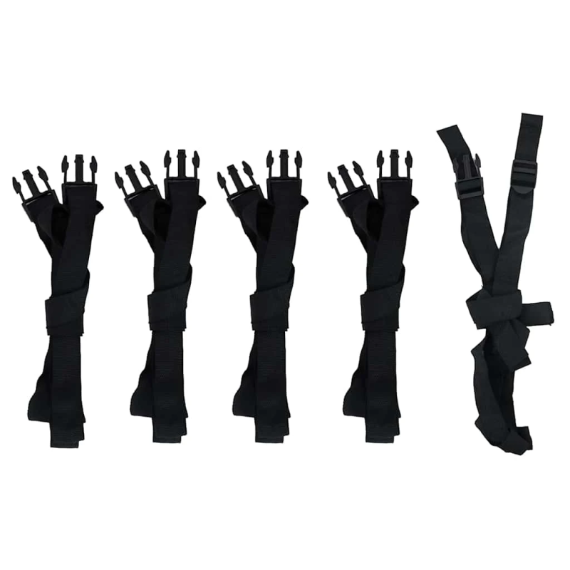 vidaXL laivas pārvalks, pelēks, 760x350x40 cm