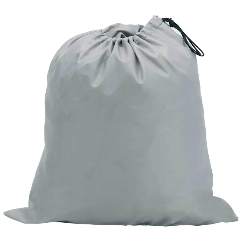 vidaXL laivas pārvalks, pelēks, 760x350x40 cm