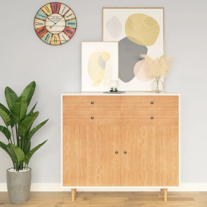 vidaXL mēbeļu līmplēve, kļavas koka raksts, 500x90 cm, PVC