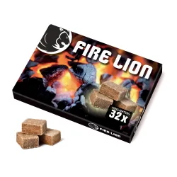 Aizdedzināšanas klucīši brūni 32gb