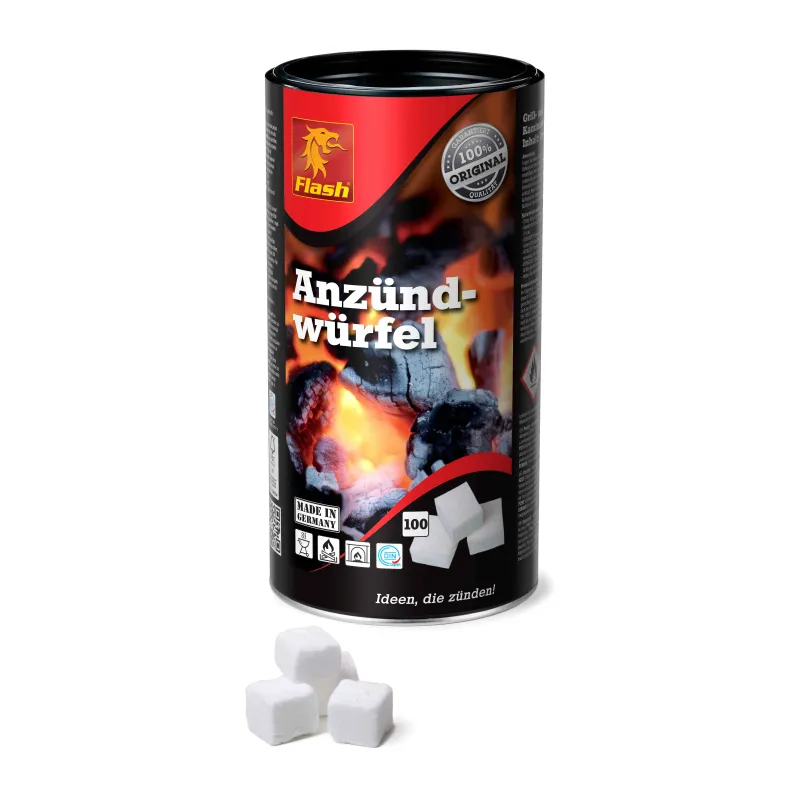 Aizdedzināšanas klucīši balti 100gb