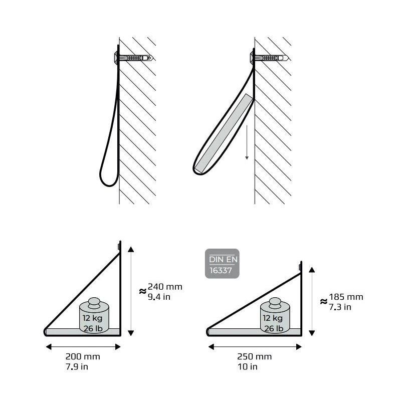 Ādas plaukta kronšt.2g 79x30x18cm brūni