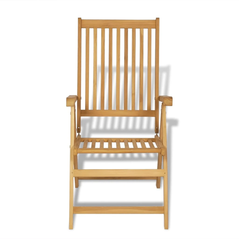 vidaXL 9-daļīgs dārza mēbeļu komplekts, masīvs tīkkoks