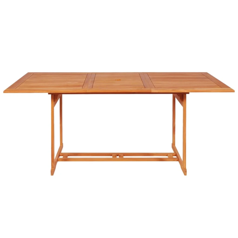 vidaXL 9-daļīgs dārza mēbeļu komplekts ar matračiem, masīvs tīkkoks