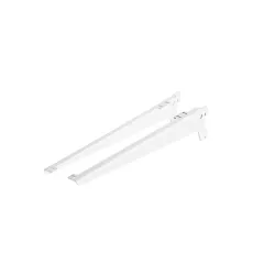 Bracket angle 1 pair 380 mm white