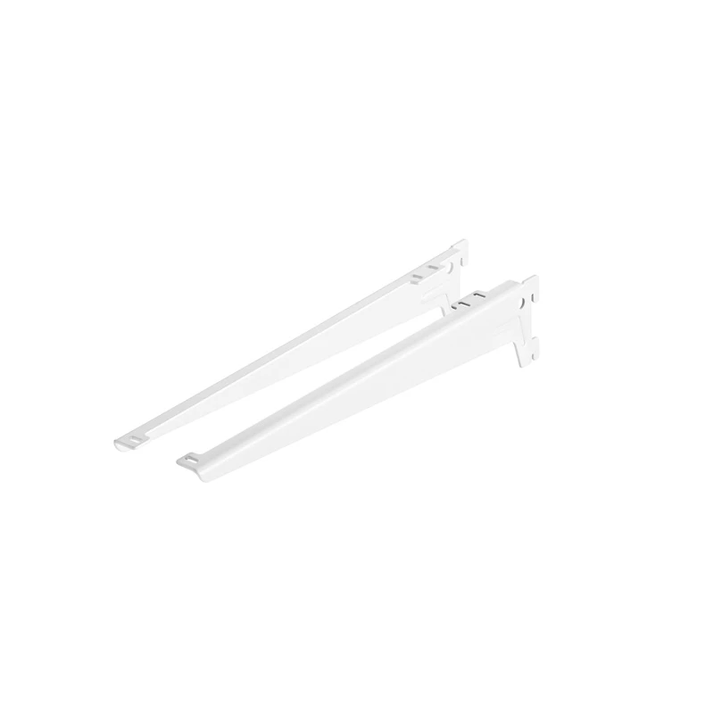 Turētājs angle balts 380mm 2gab