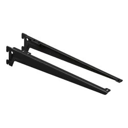 Kronšteini angle 380mm melns 2
