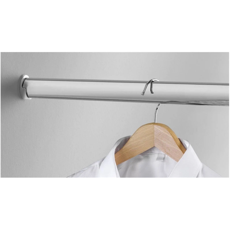 Stieņa kronšteini wall set 2 gab hroma