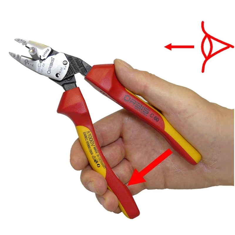 Knaibles elektriķu 21-1850-40rv 1000v