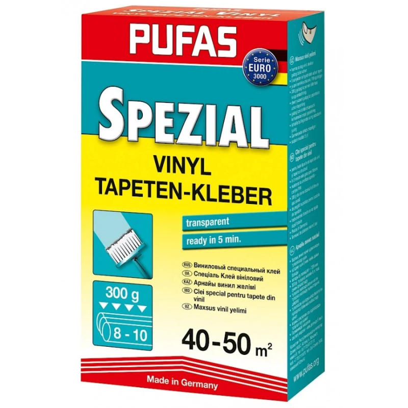 Tapešu līme Pufas 300g Vinyl