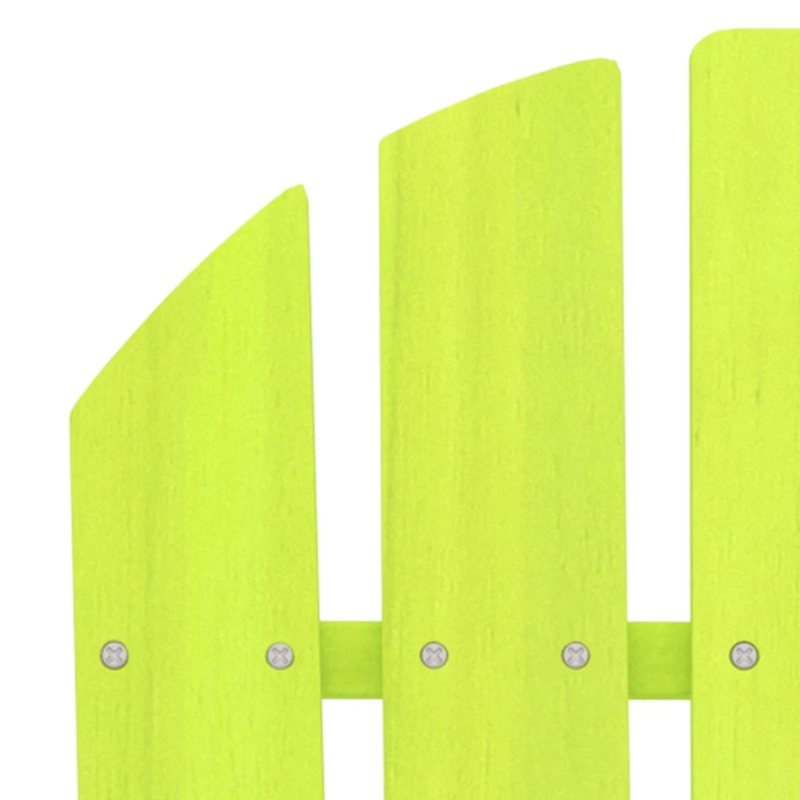 vidaXL dārza krēsls, egles masīvkoks, zaļš