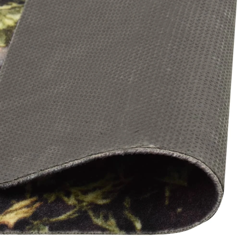 vidaXL virtuves paklājs, mazgājams, apdruka ar karotēm, 60x300 cm