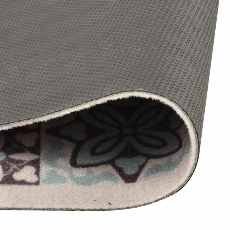 vidaXL virtuves paklājs, mazgājams, mozaīkas apdruka, 60x180 cm