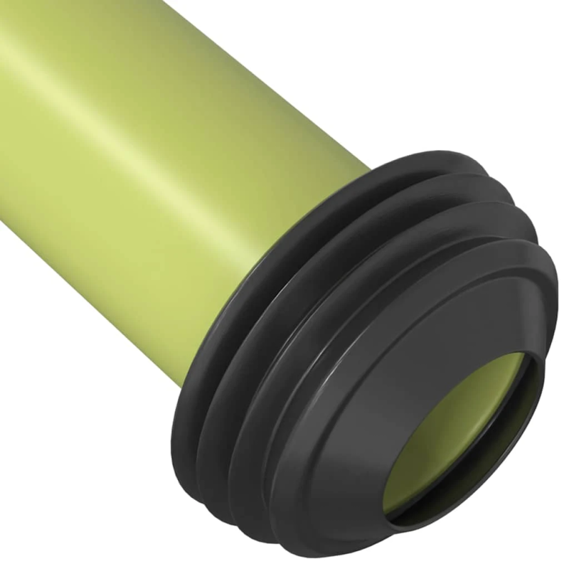 vidaXL tualetes poda tvertne ar apakšējo ūdens padevi, 3-6 l, zaļa