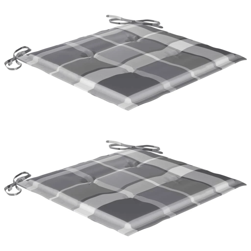 vidaXL šūpuļkrēsls, matracis ar četrstūriem, masīvs tīkkoks