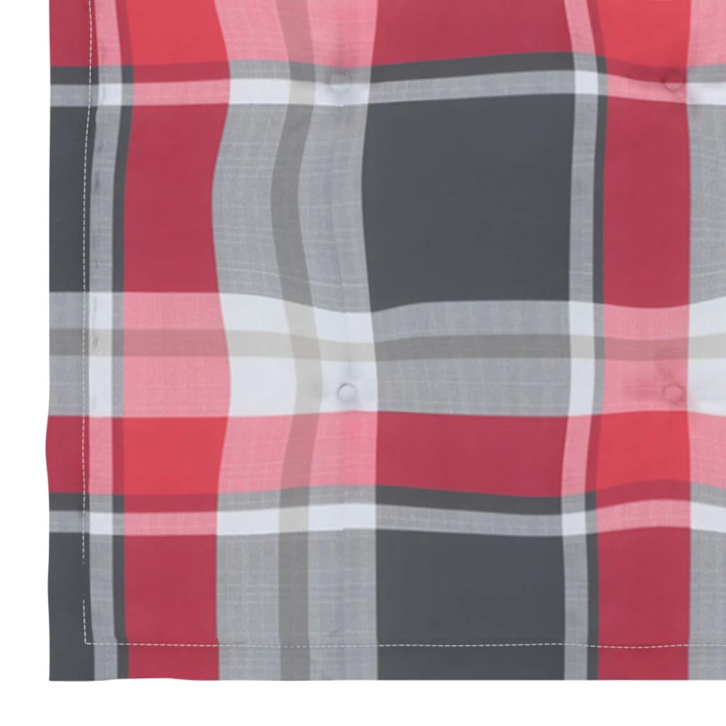 vidaXL dārza krēsli ar matračiem, 2 gab., masīvs tīkkoks