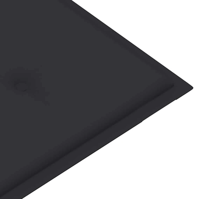 vidaXL dārza sols ar matraci, 128,5 cm, masīvs tīkkoks